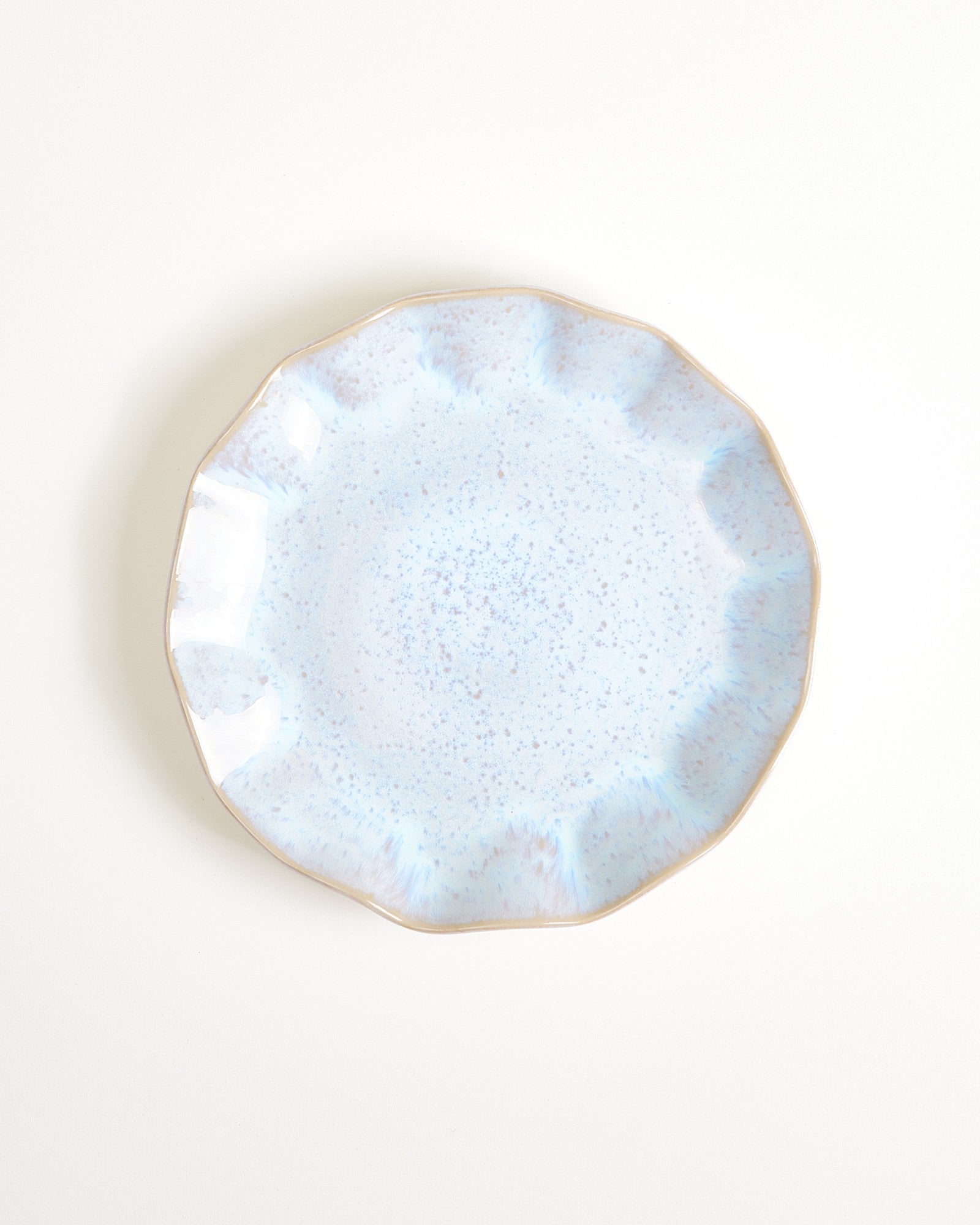 AREIA - SMALL PLATE SHELL AZURE