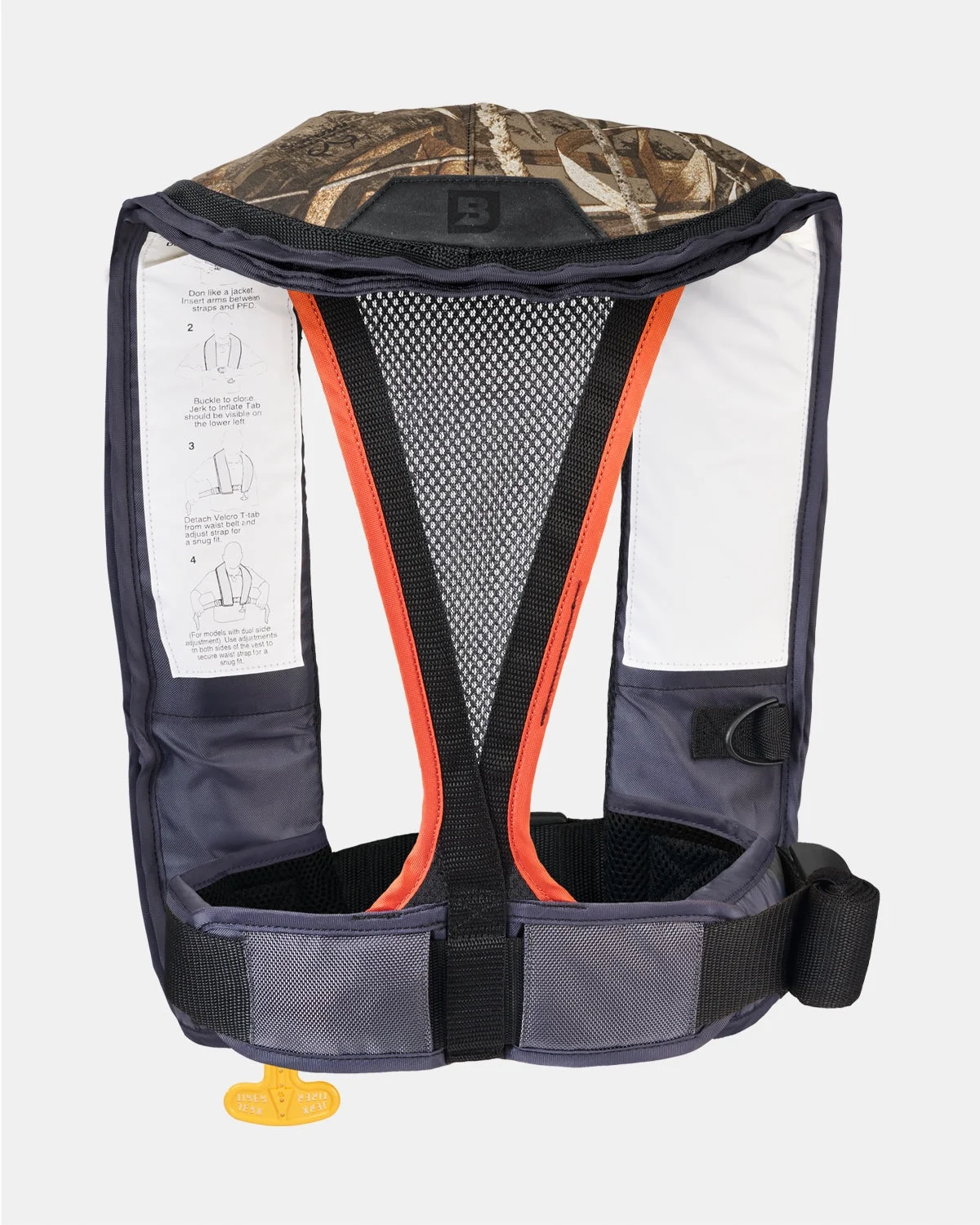 Atmos 40 Automatic/Manual Inflatable PFD Life Jacket for Adults | US Coast Guard Approved ( Max5 Camo) - Image 2