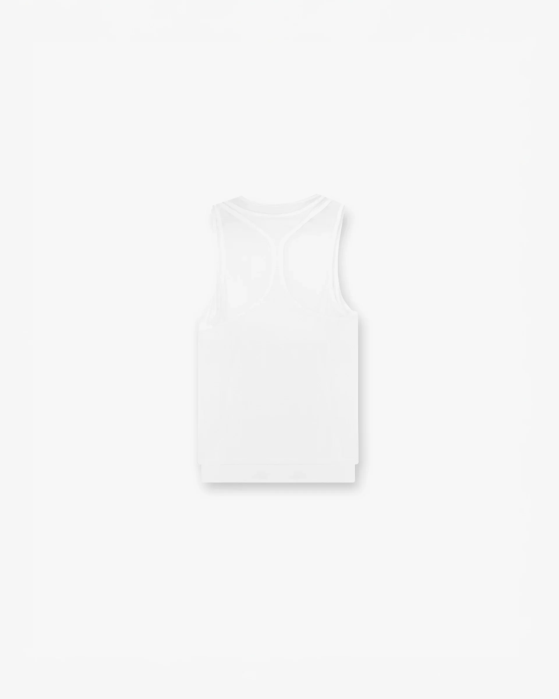 247 Double Layer Training Vest - White