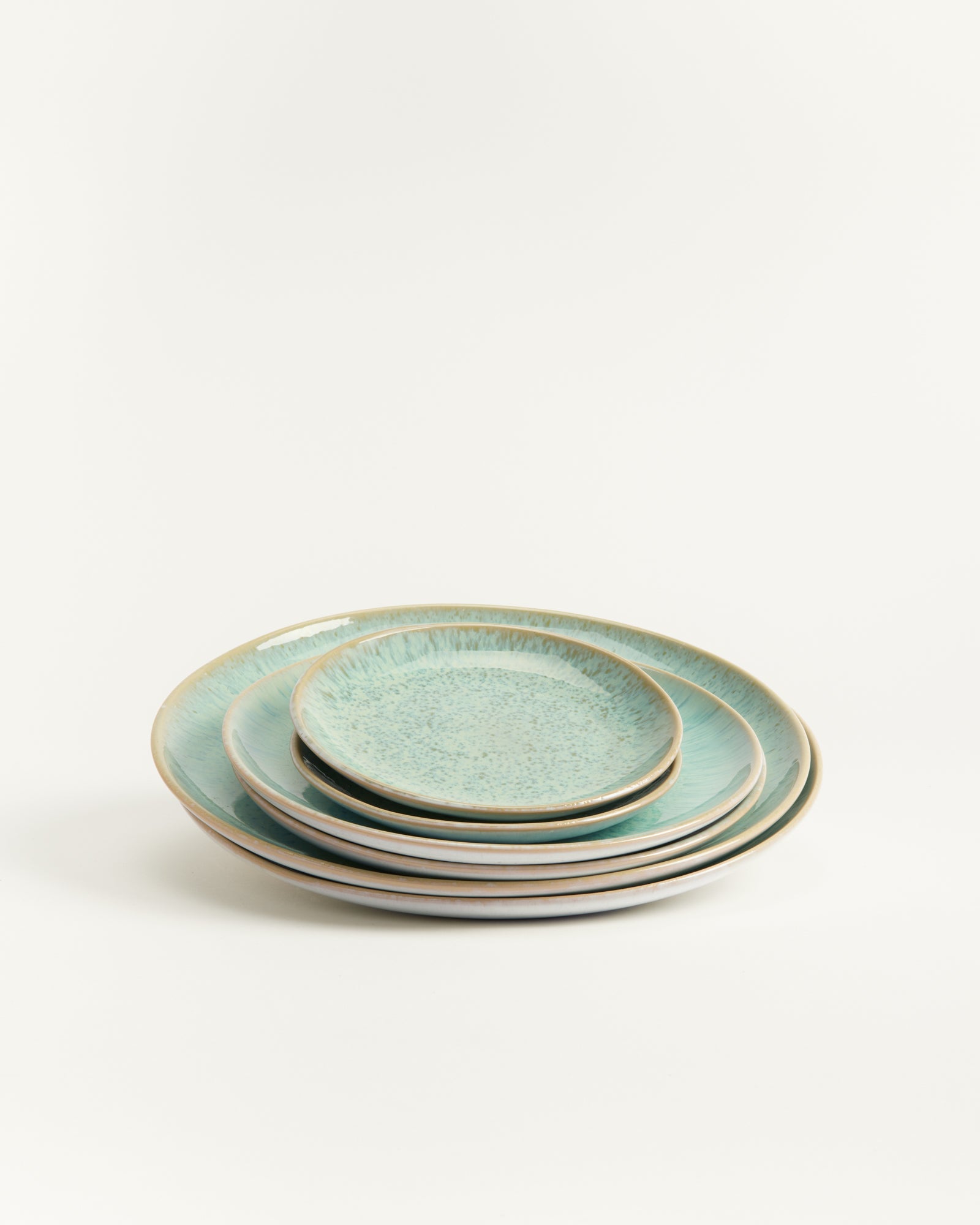 AREIA - PLATE SET CLASSIC MINT 6 PIECES