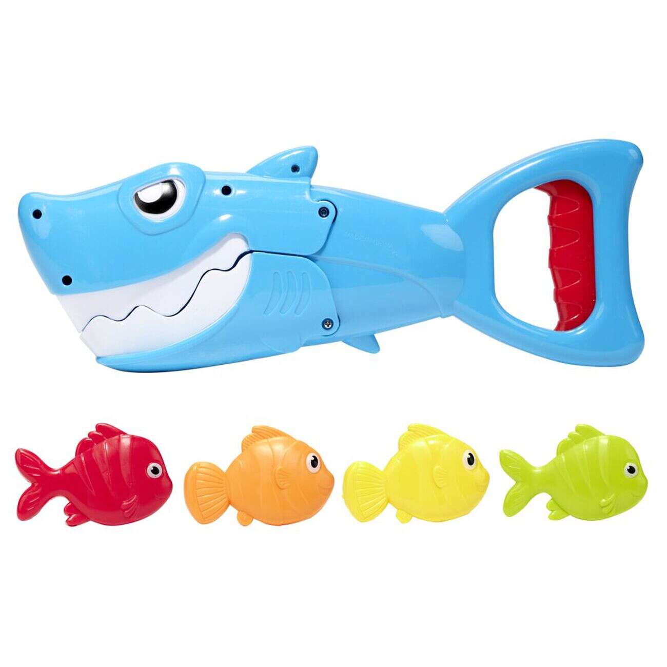Jeu de plongée requin attrape poisson en plastique (5 pièces)