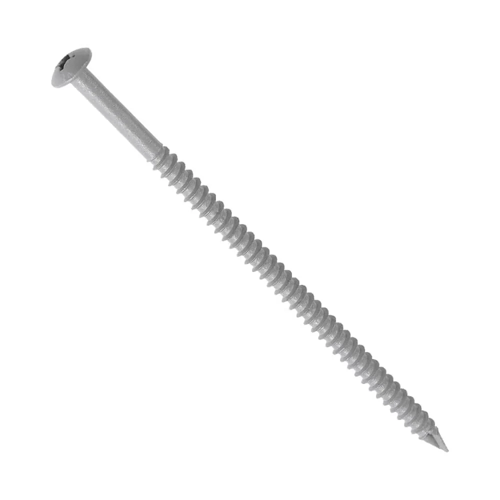 Drill-Tec #14 Heavy Duty Roofing Fastener Screws, 12 in., 250/Box (08GA14EG12)