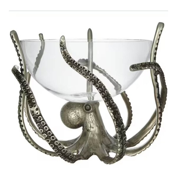 Octopus vinkjøler sølv