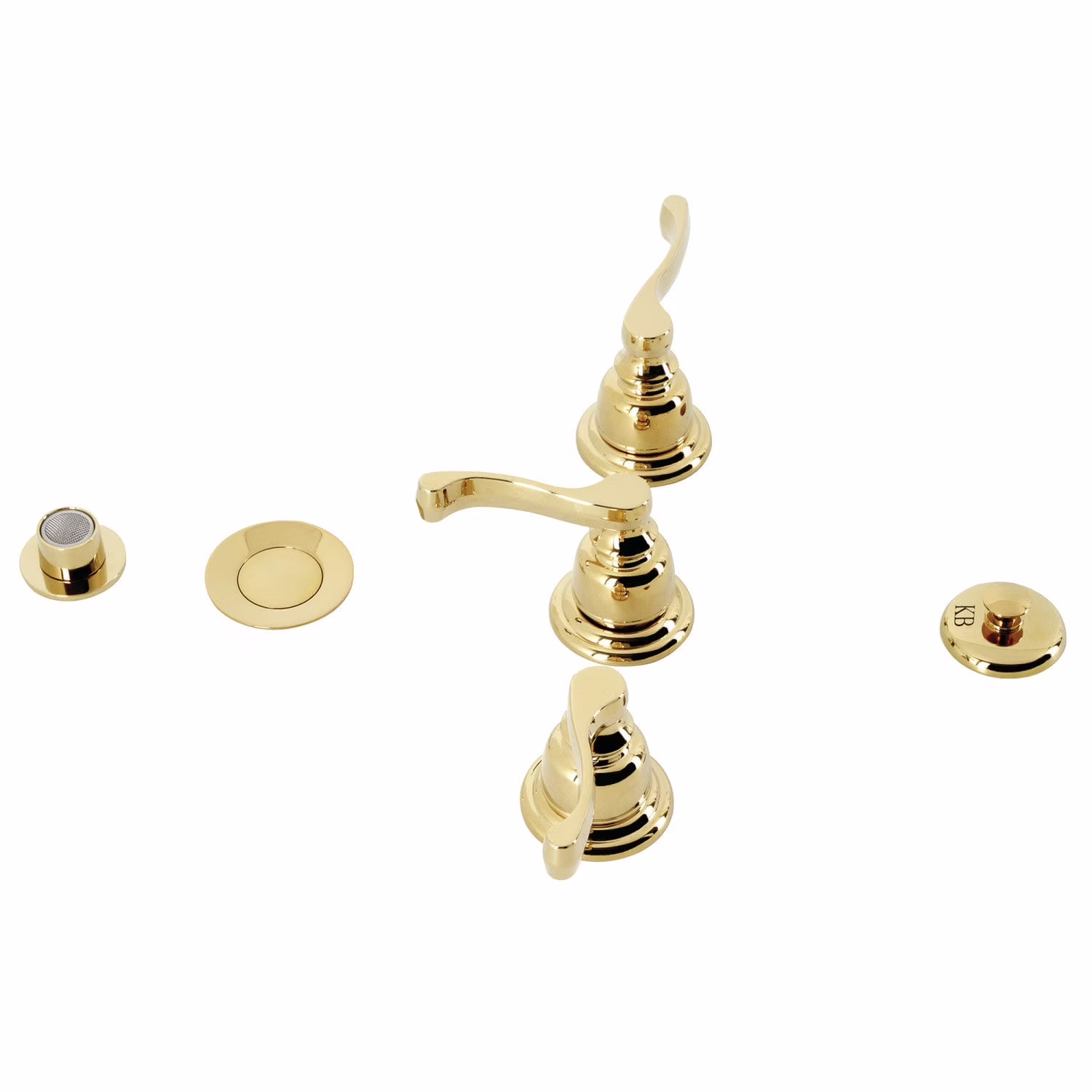 Kingston Brass KB320FL Royale Bidet Faucet, Matte Black