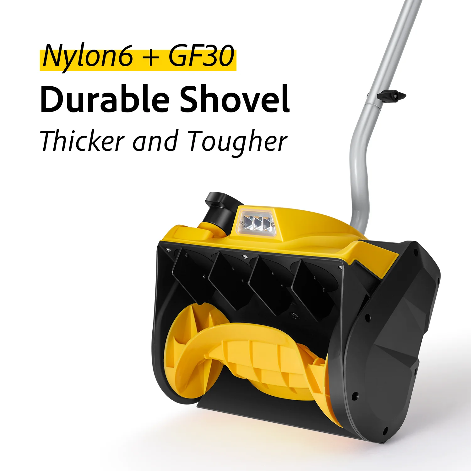 12" Cordless Snow Shovel Compatible with Dewalt 20V MAX Battery(Tool Only) Image 3