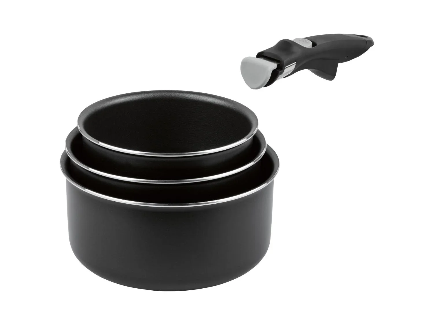 CRIVIT Set de casseroles en aluminium ou poles en aluminium