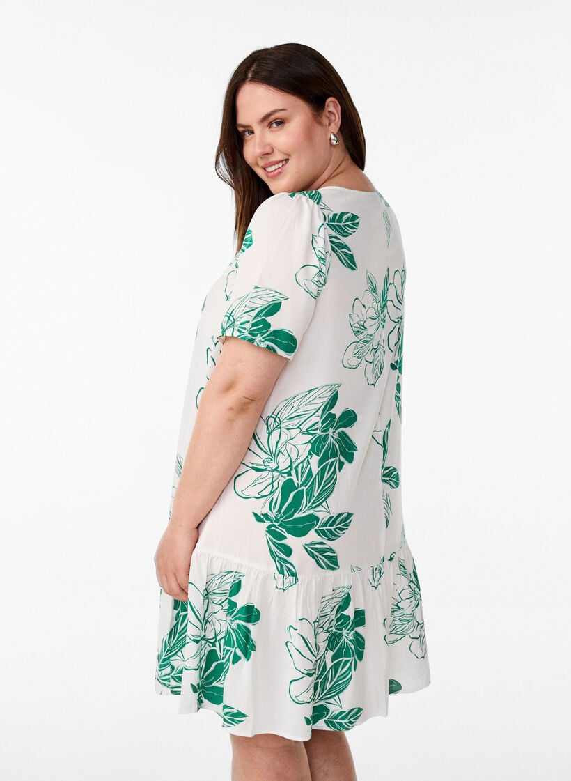 Zizzi Dress in viscose with cutline