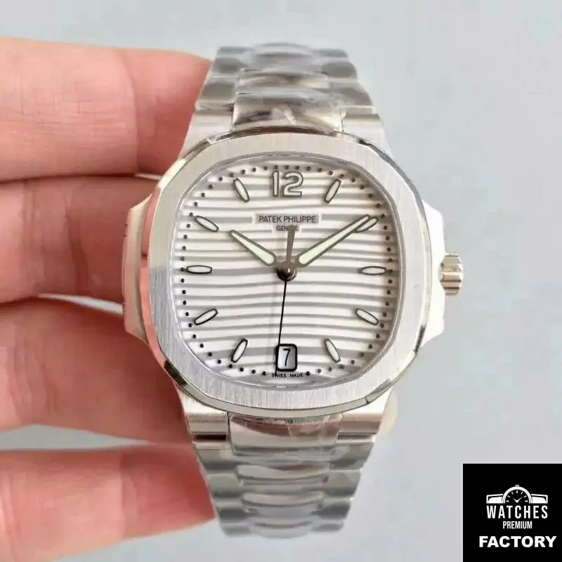 Patek Philippe Nautilus Ladies 7118 / 1A-010 PF Factory White Dial