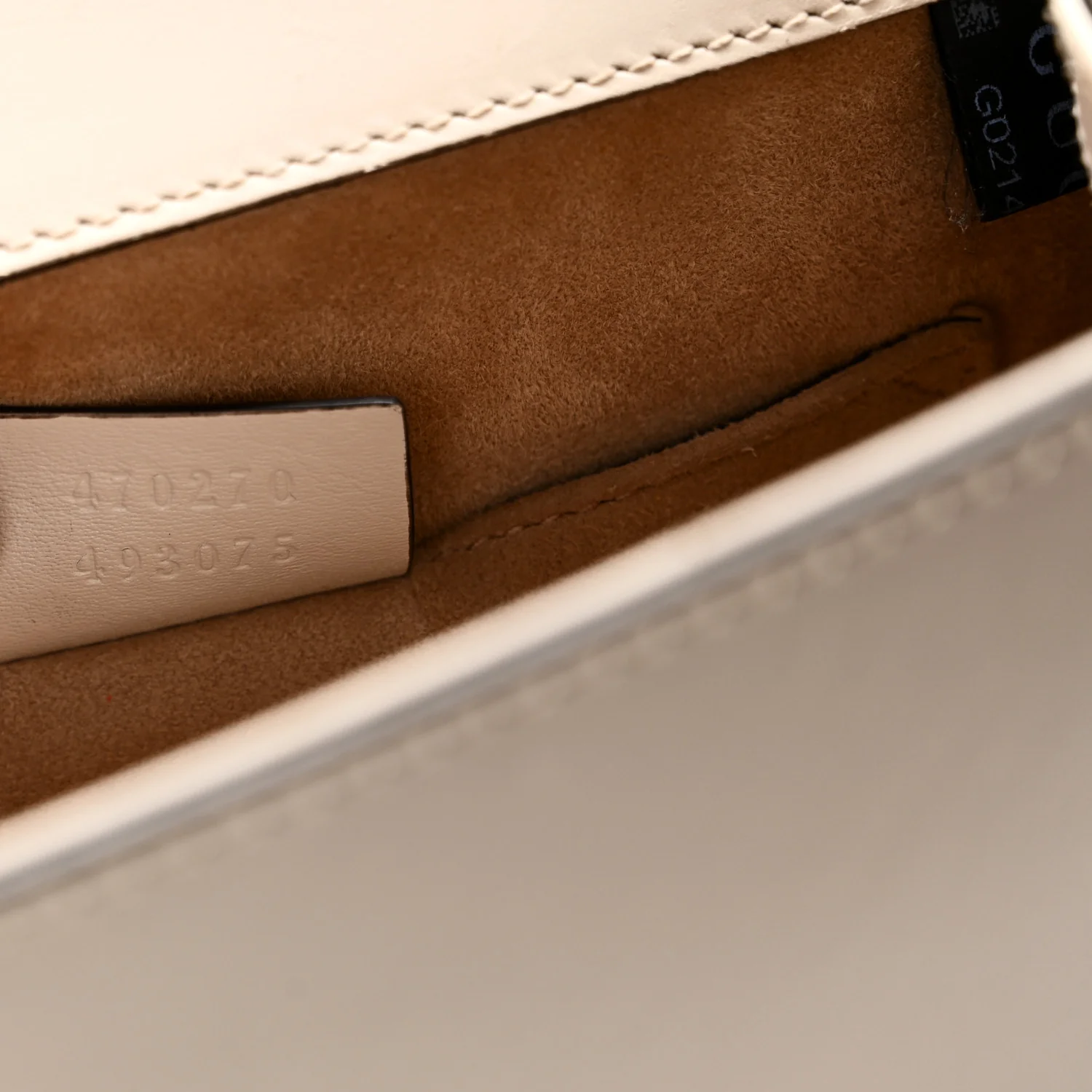 Calfskin Mini Sylvie Top Handle Bag White