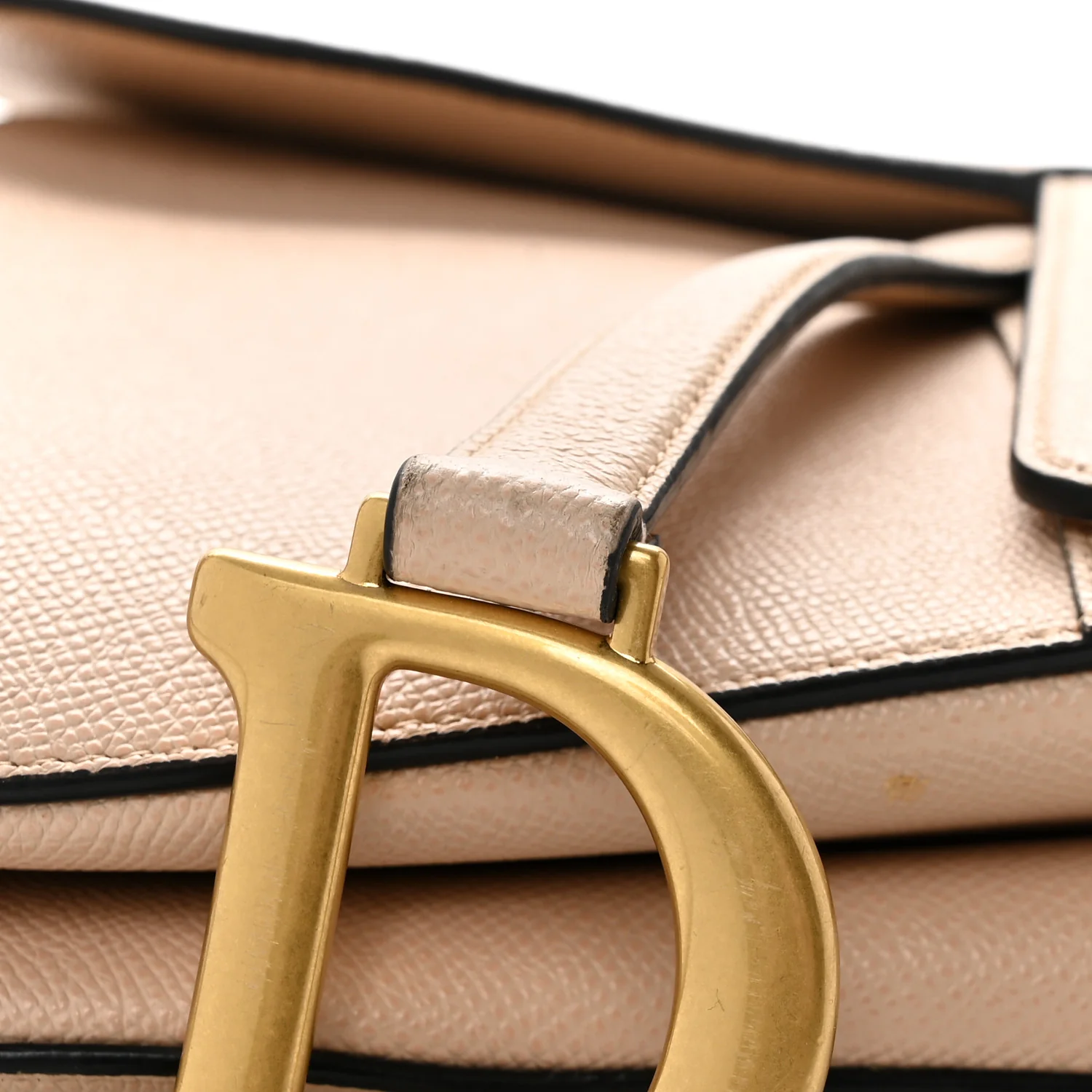 Grained Calfskin Saddle Bag Fard