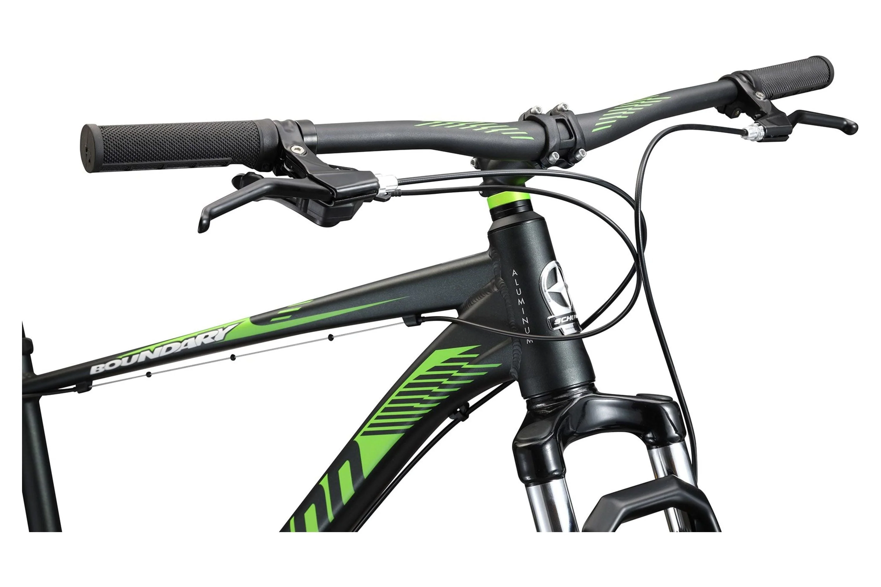 Schwinn 29 - In. Boundary Mens Mountain Bike, Black and Green