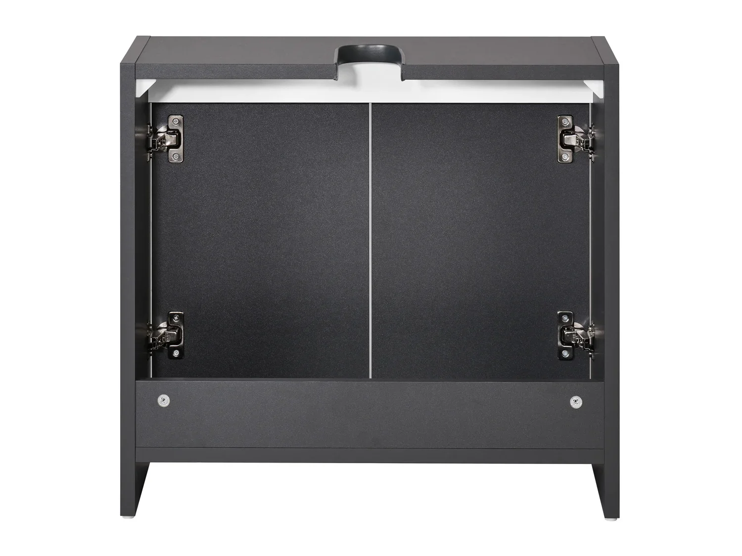 LIVARNO home Meuble sous-vasque Oslo, 60 x 55 x 28 cm, anthracite