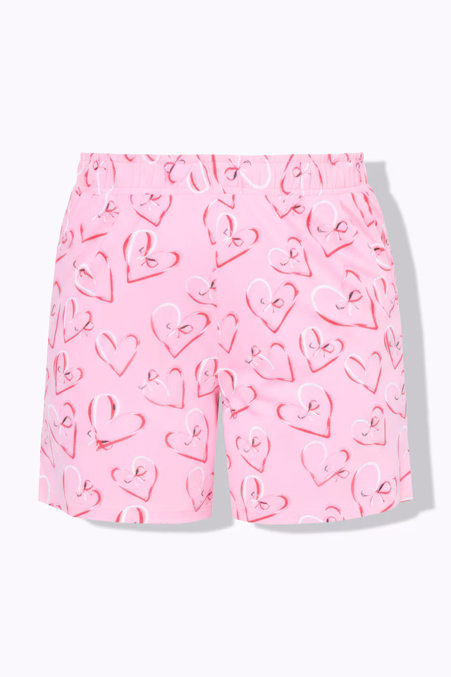 Heart Print Pajama Set