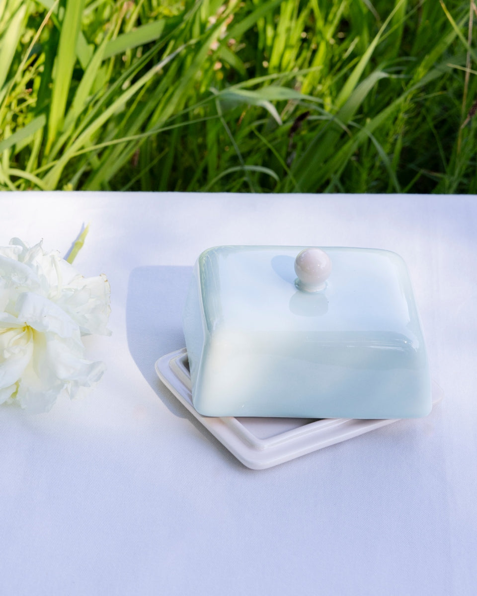 SEIA - BUTTER DISH MINT SAND