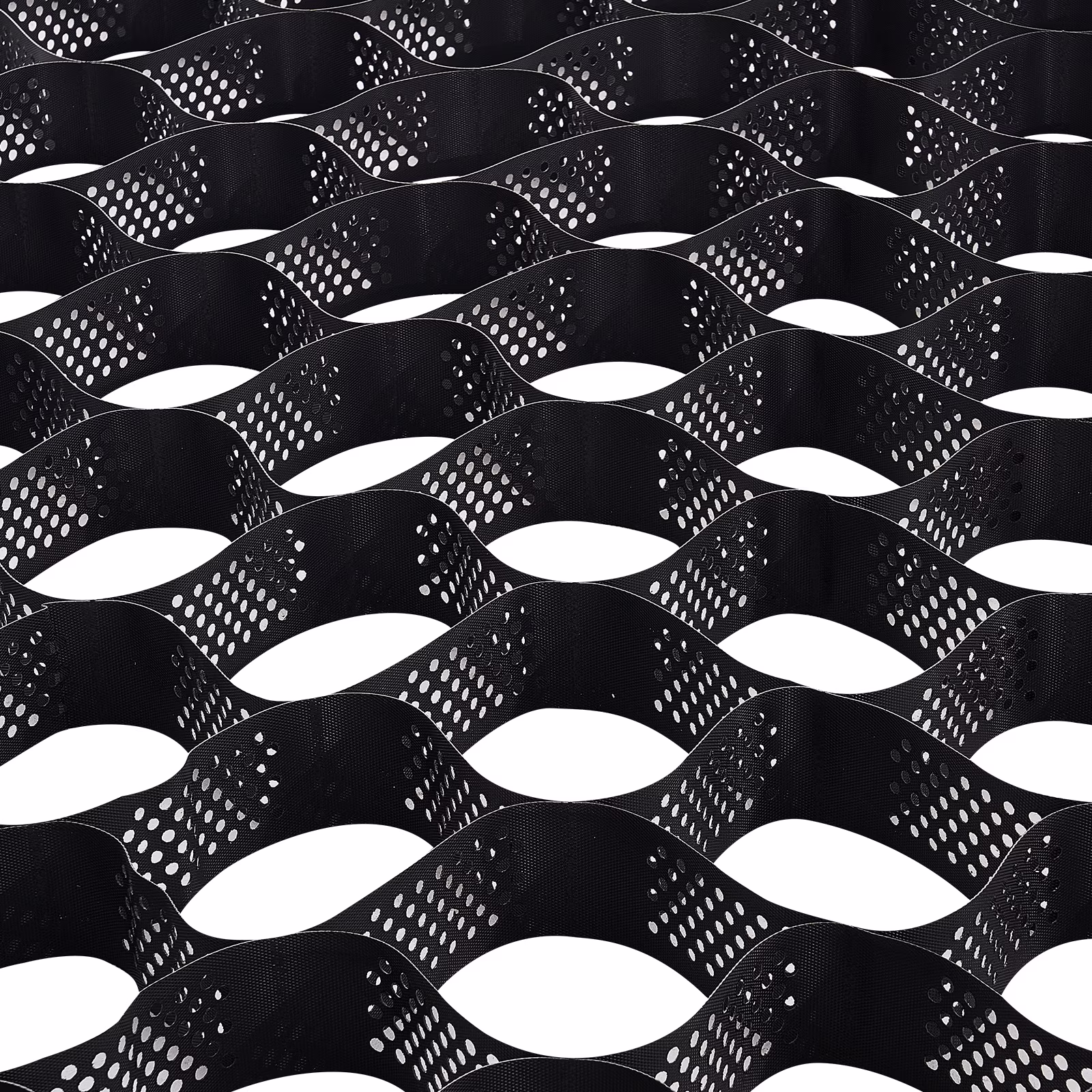 KFFKFF Gravel Grid, 4 Inch Depth, 17.06 x 8.86 FT / 5200 x 2700 mm, Supports 1880 LBS Per Sq ft, Permeable Ground Stabilizer for Garden, Patio, Walkway, RV Parking Slopes