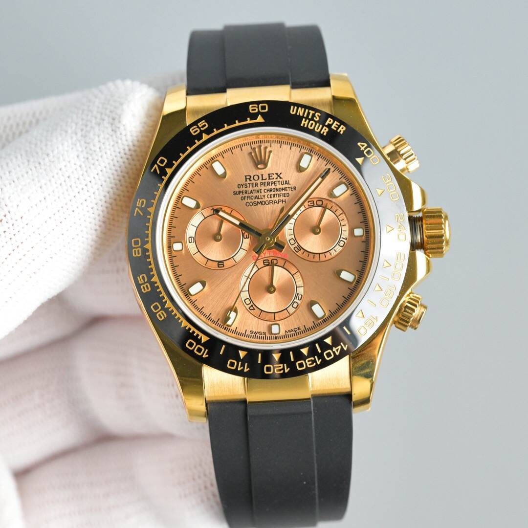 ROLEX（ロレックス）機械式腕時計 デイトナ ローズゴールド文字盤  40MM 腕時計
