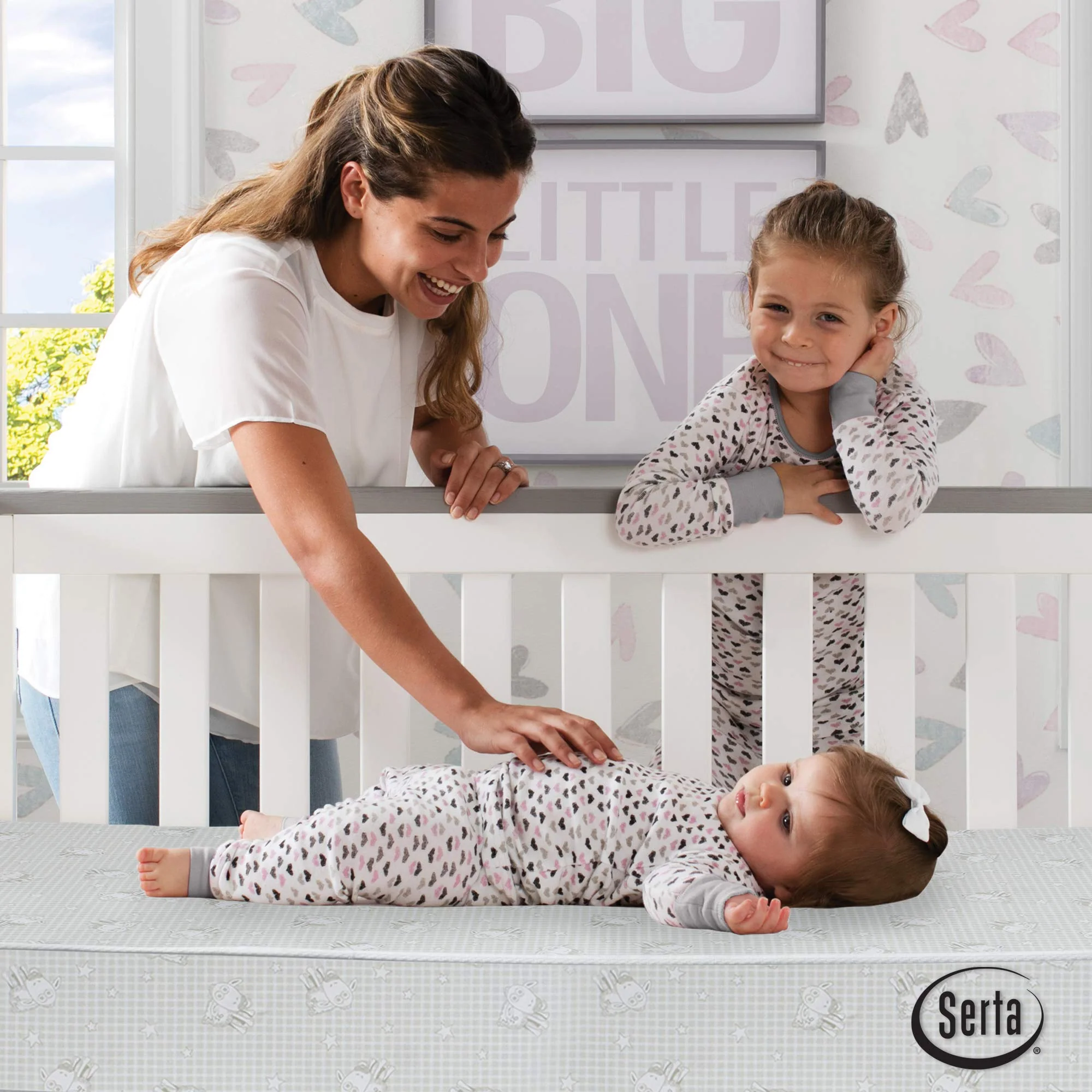 Serta Perfect Slumber Dual Sided Crib and Toddler Mattress