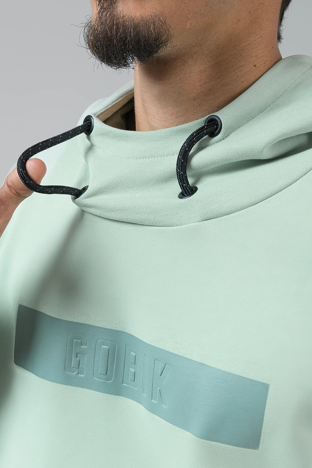 Gobik Hooded Sweatshirt  Men Trailblaze Crossbar Tofu