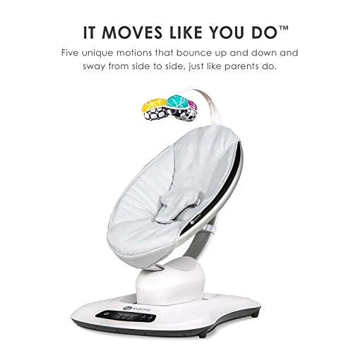 Baby Swing, Bluetooth Baby Rocker with 5 Unique Motions