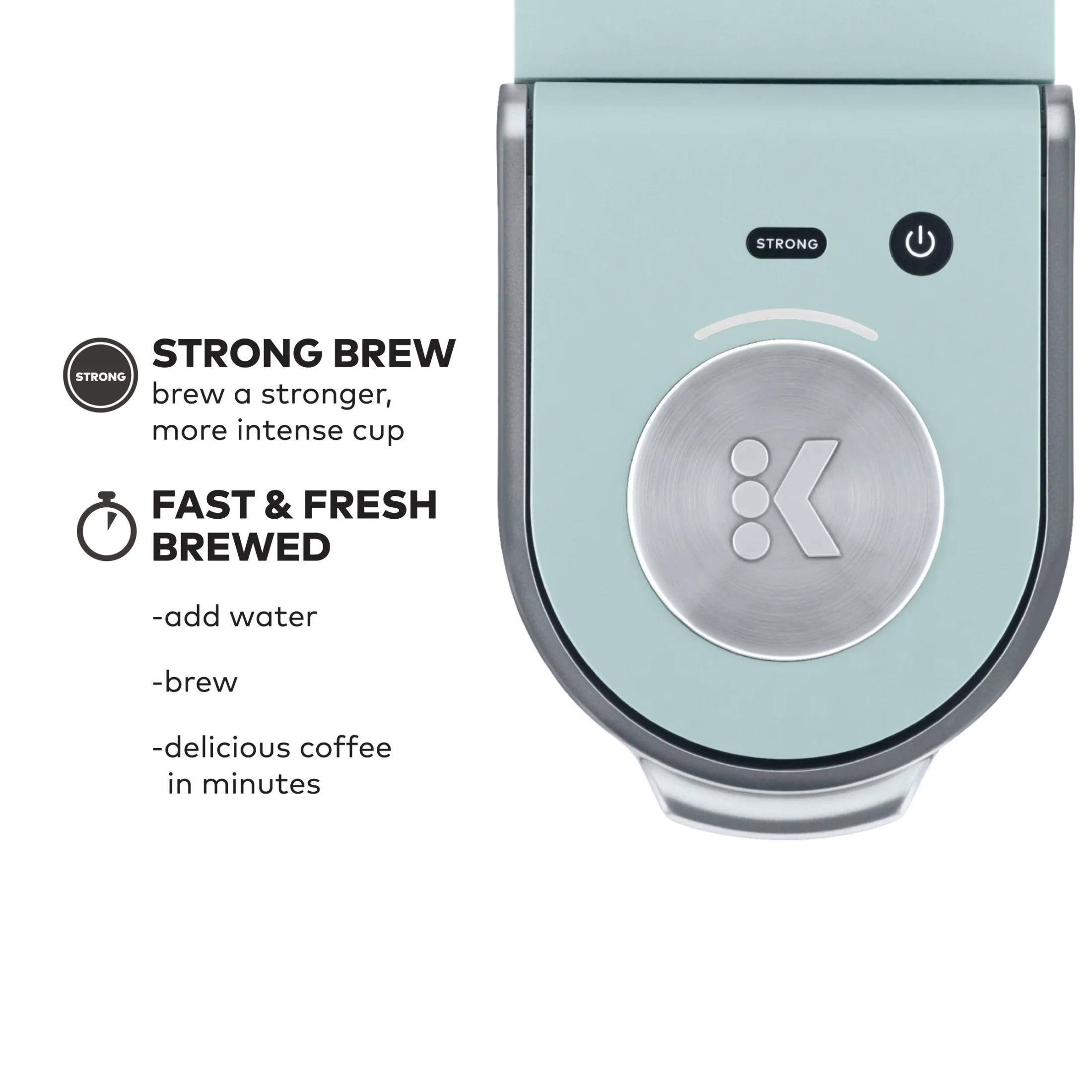 Keurig K - Mini Plus Single Serve K - Cup Pod Coffee Maker, Dusty Rosé