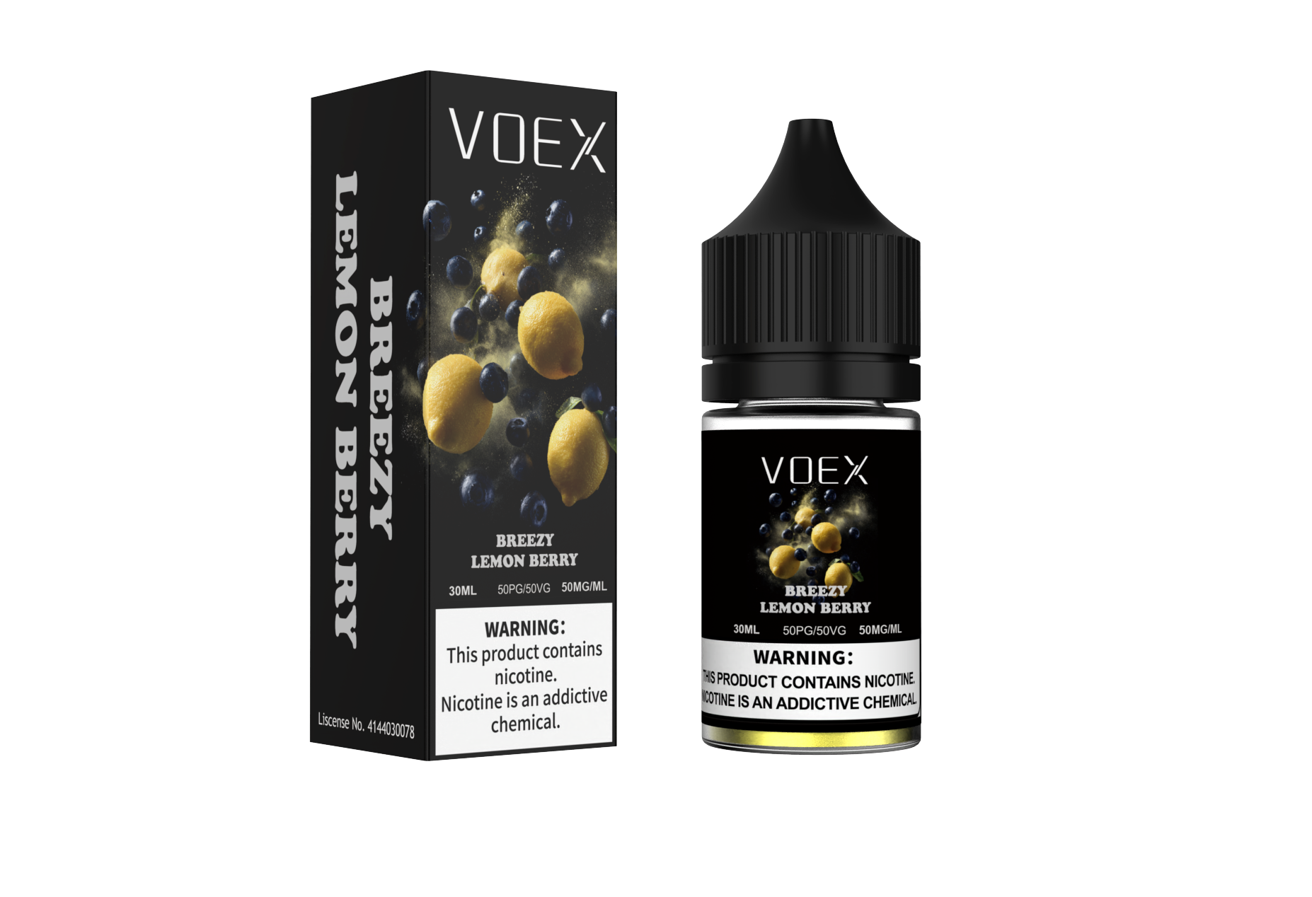 Voex Eliquid 30ml Nic Salt 50mg Vape Juice 10 pcs/box