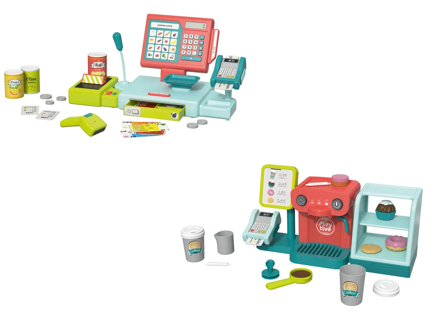 Playtive Caisse enregistreuse ou caf