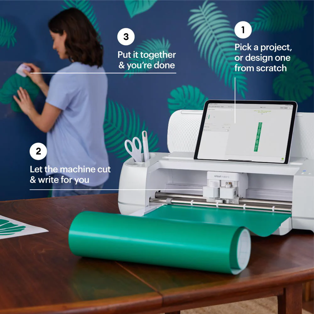 Cricut Maker 3 Machine Tools and Rainbow Vinyl Bundle Image 4