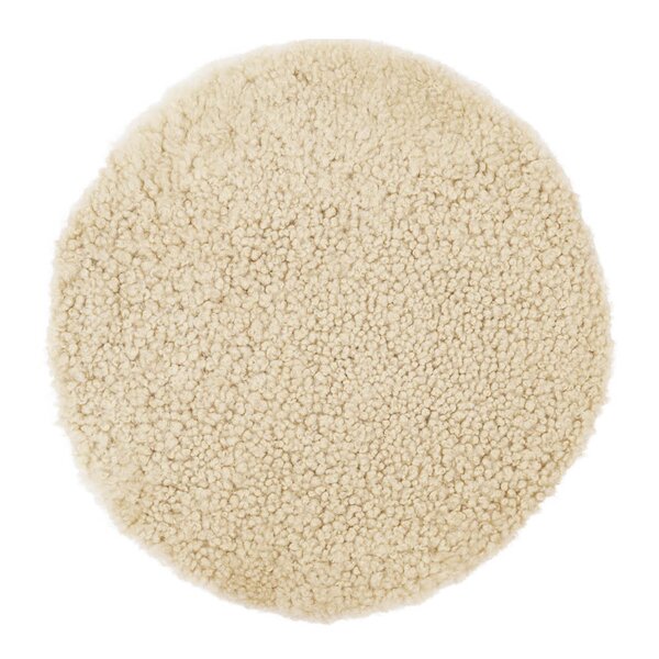 Sitteunderlag new zealand saueskinn kort ull 34 cm moon light