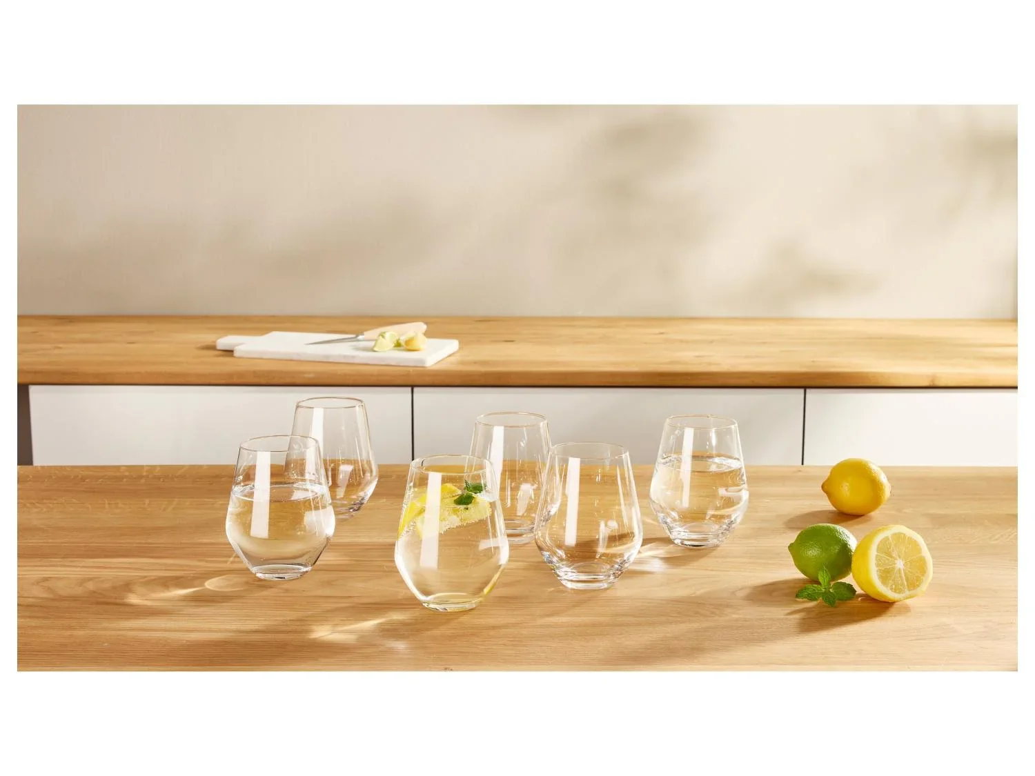 SILVERCREST Lot de 6 verres en cristal