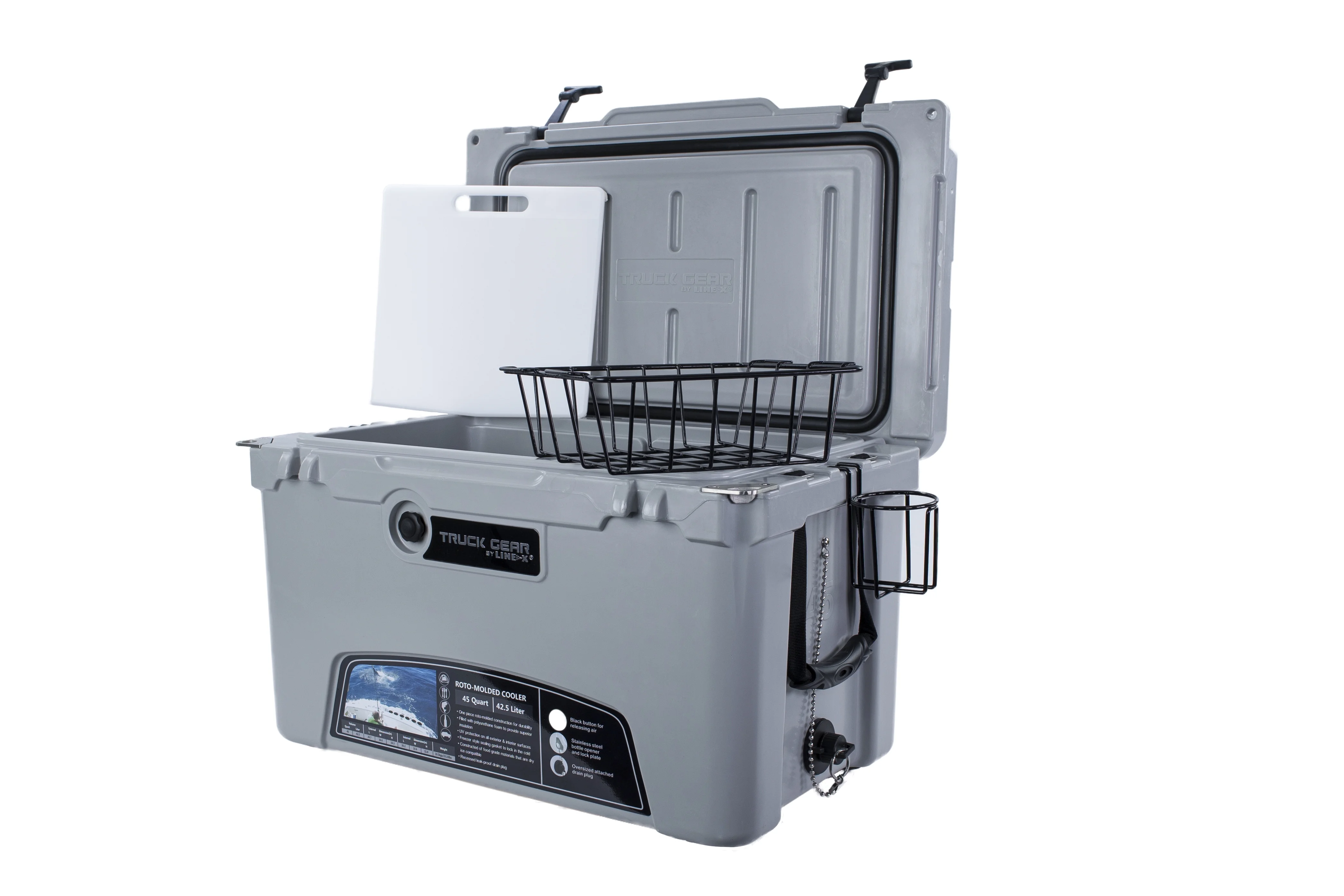 45 QT COOLER WITH ACCESSORIES