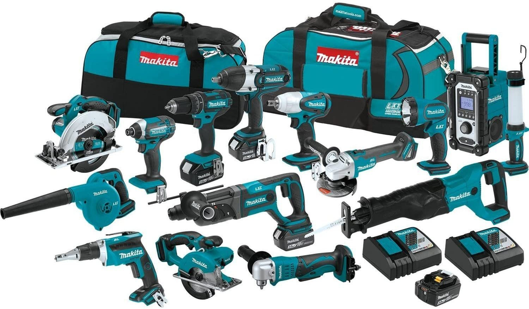 2025 Le tout dernier coffret combiné de 15 outils avec chargeur
