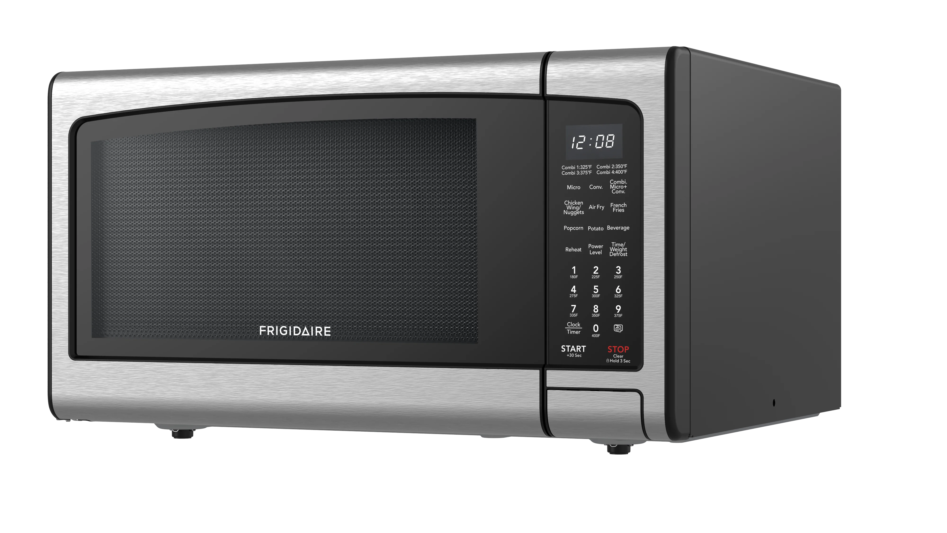 Frigidaire 3 - in 1 Countertop Microwave Oven / Air Fryer / Convection, 1.1 Cu. Ft., Stainless Steel