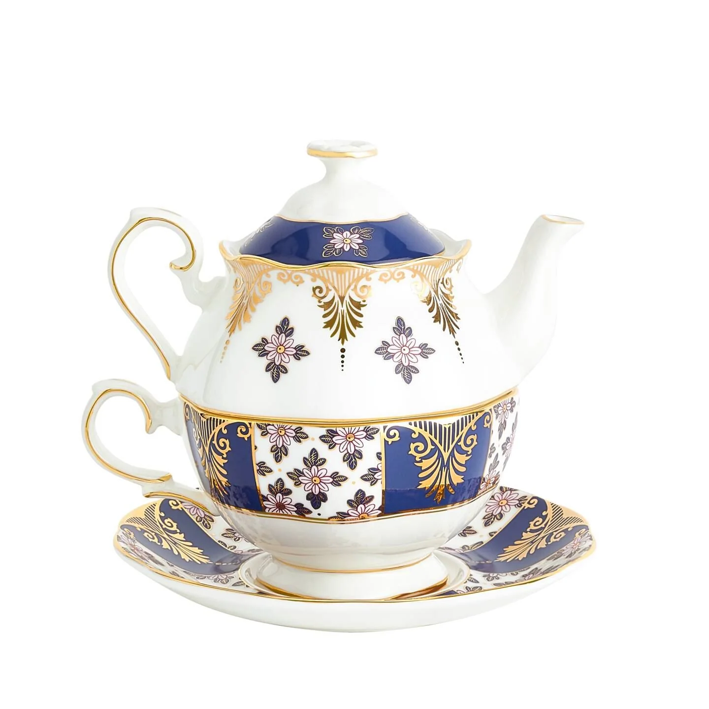 100 Years Tea for One 500ml Regency Blue 1900