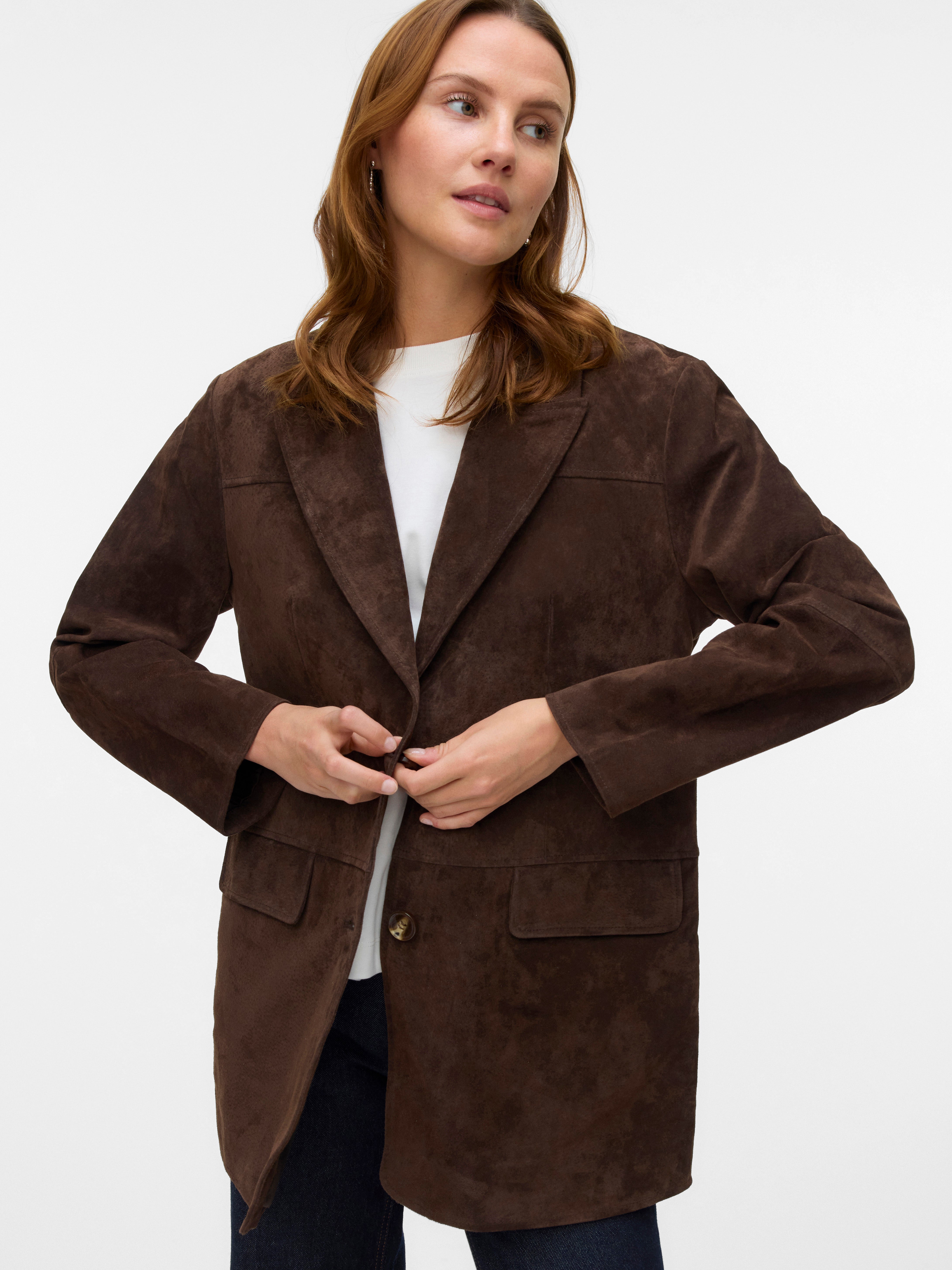 VERO MODA® VMPERNILLE Suede Jacket