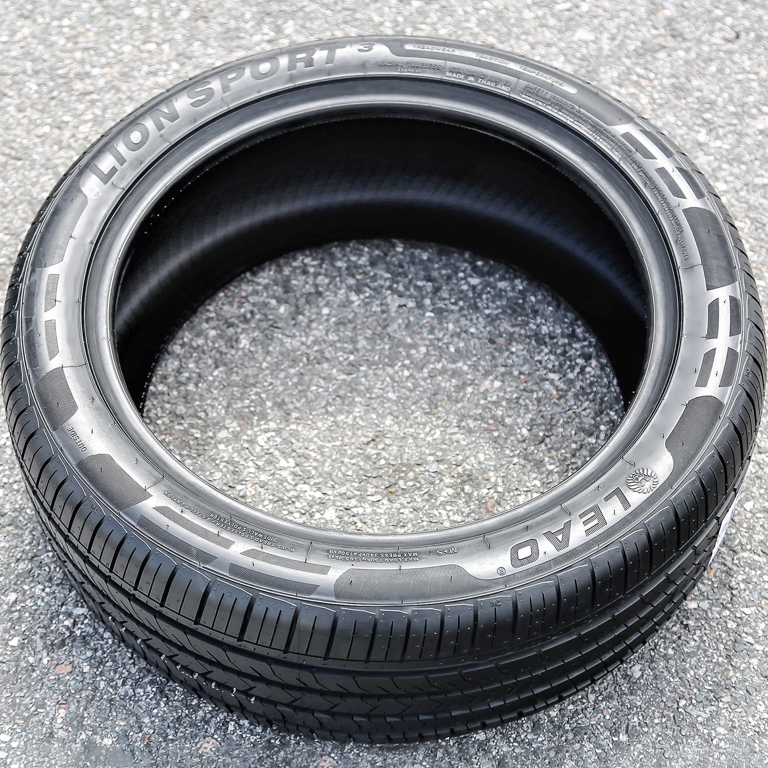 Set of 4 (FOUR) Lion Sport 3 235/55R19 105W XL A/S High Performance Tires Fits: 2010-16 Chevrolet Equinox LTZ, 2017-18 Honda CR-V EX-L - Image 4