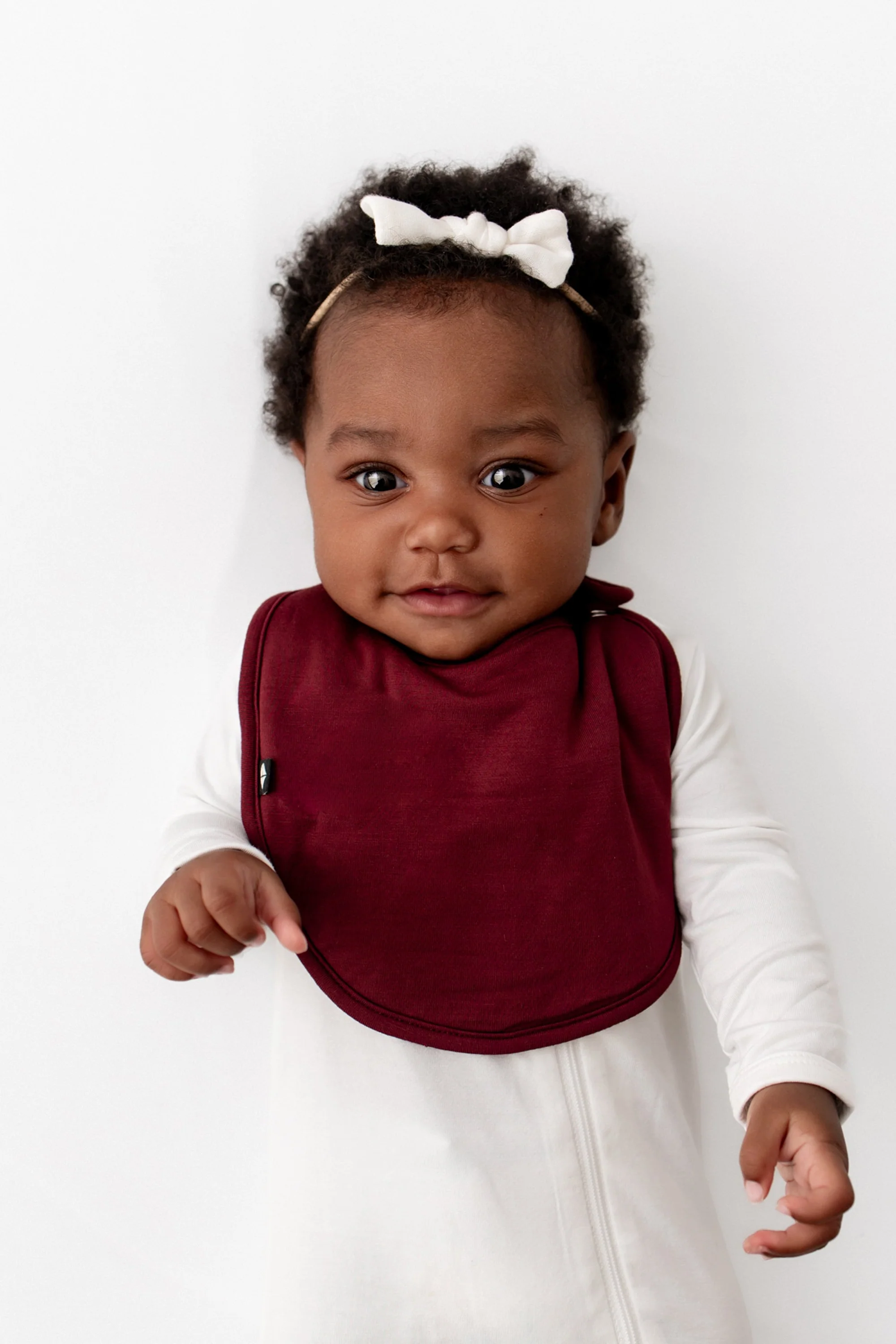 Cushy Bib in Burgundy