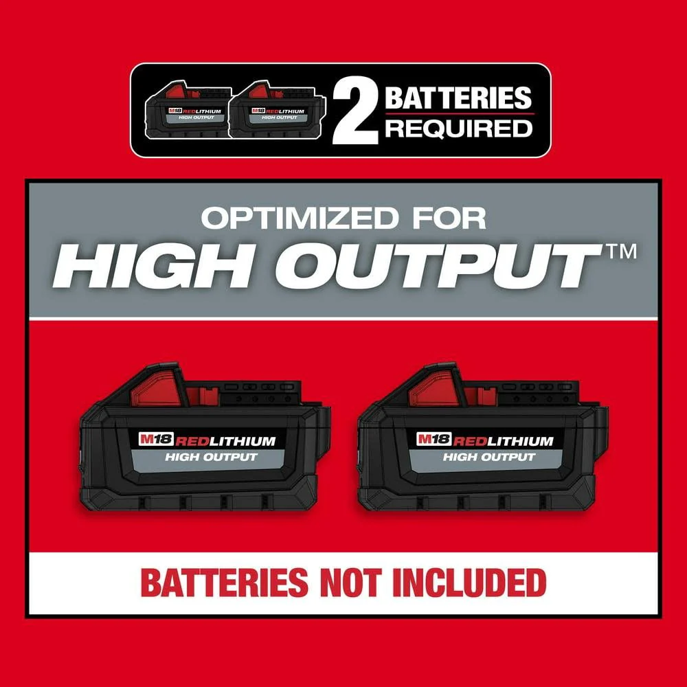 Milwaukee M18 FUEL Dual Battery 145 Mph 600 CFM 18 V Battery Handheld Blower Tool Only
