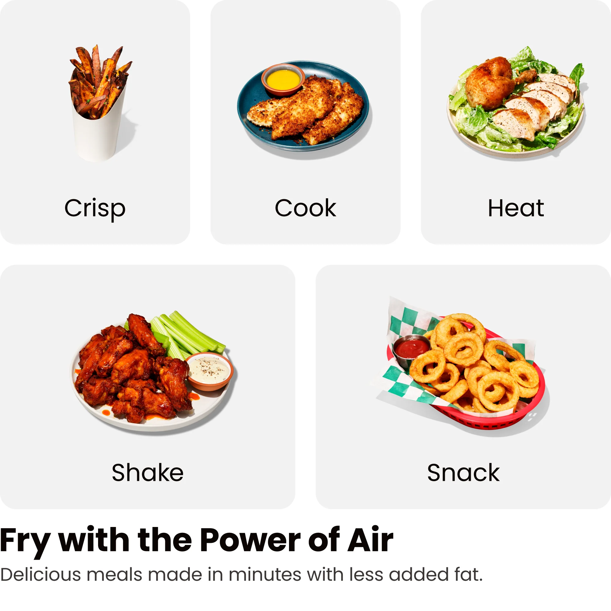 Double-Basket Air Fryer - 9 Quart