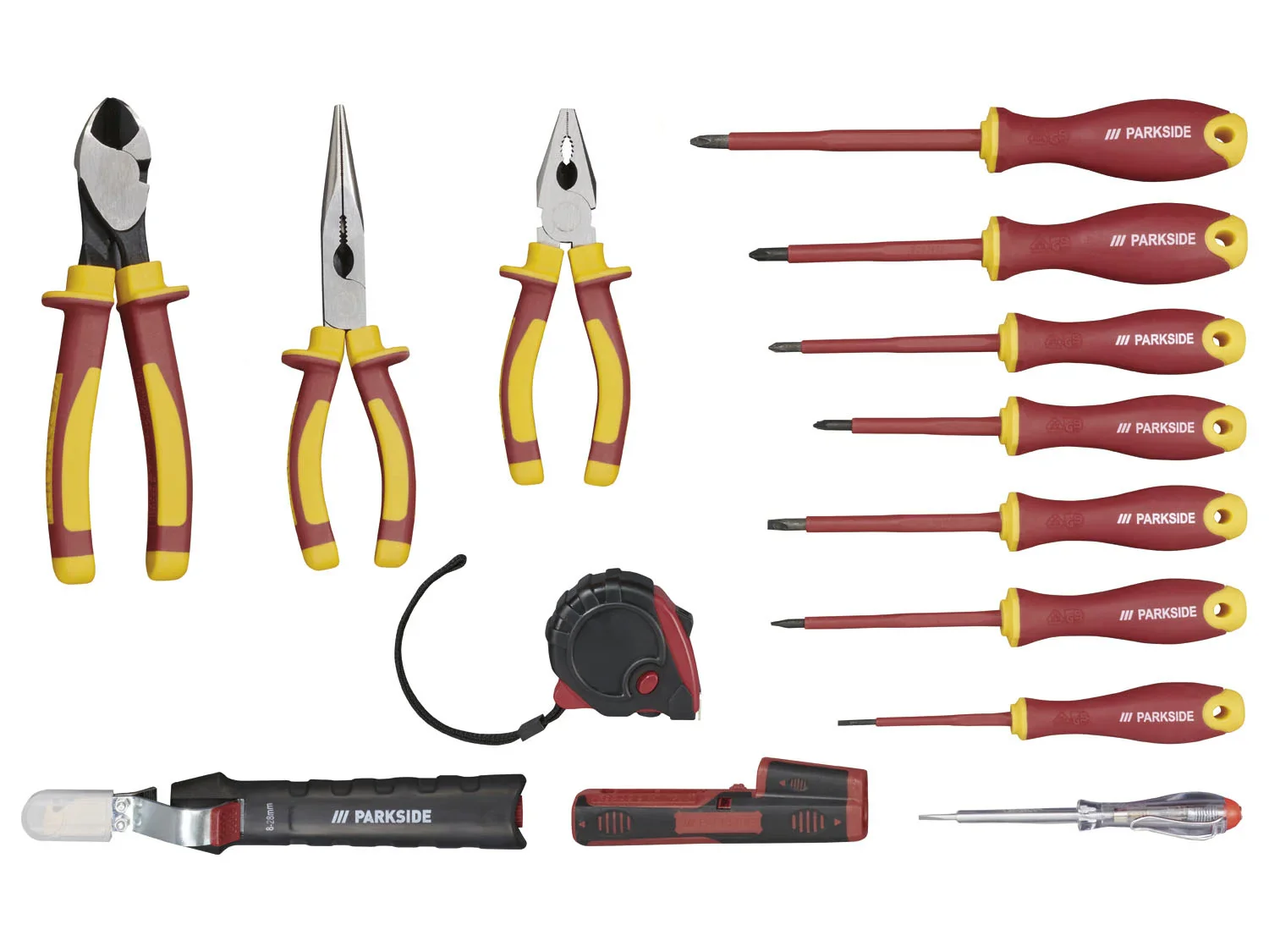 PARKSIDE Set d'outils d'lectricien, 1000 V
