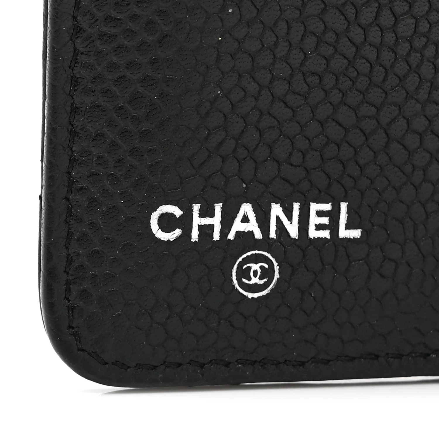 Caviar Quilted Agenda Cover Black