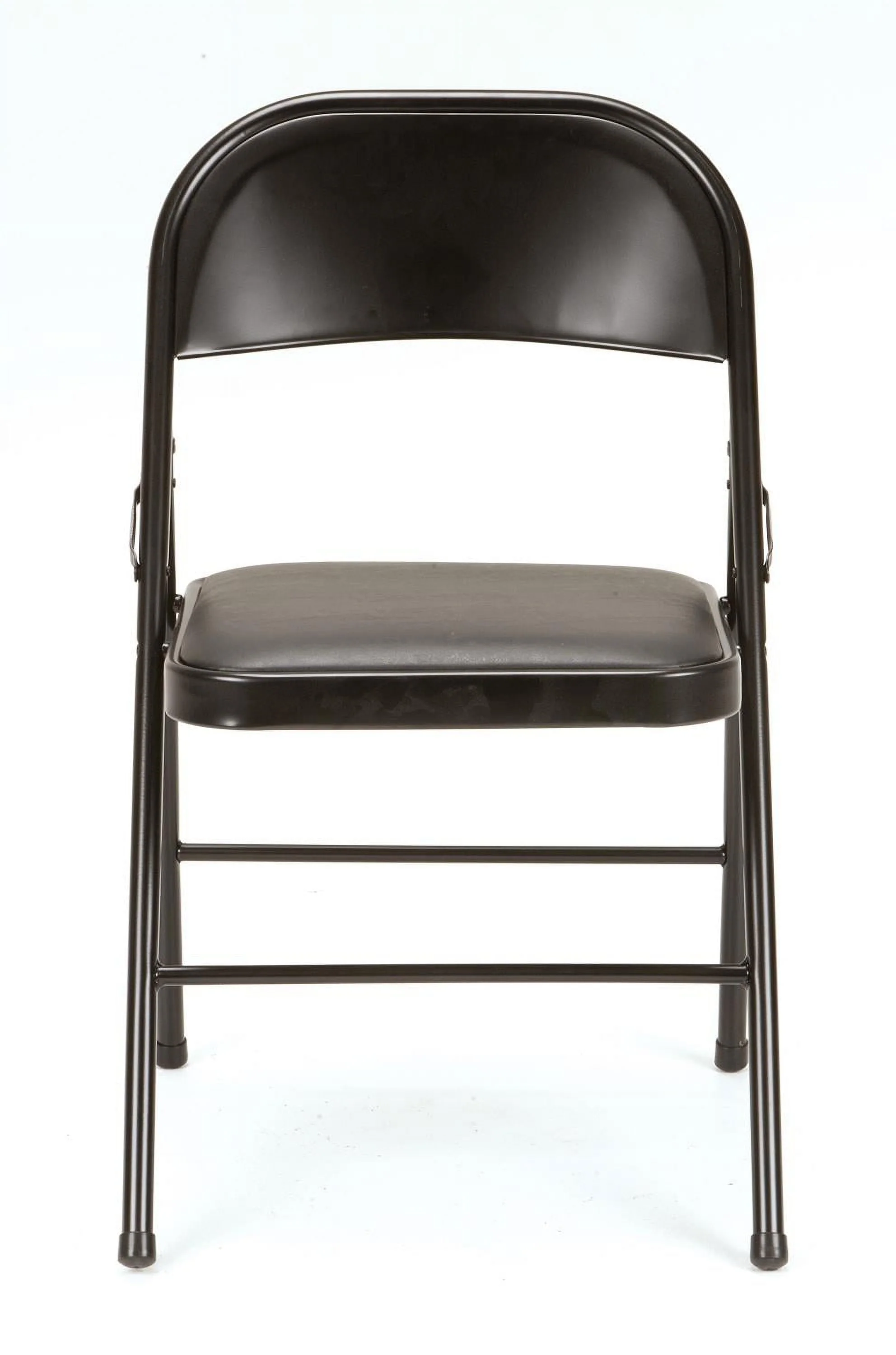 Mainstays Vinyl Folding Chair (4 Pack), Black