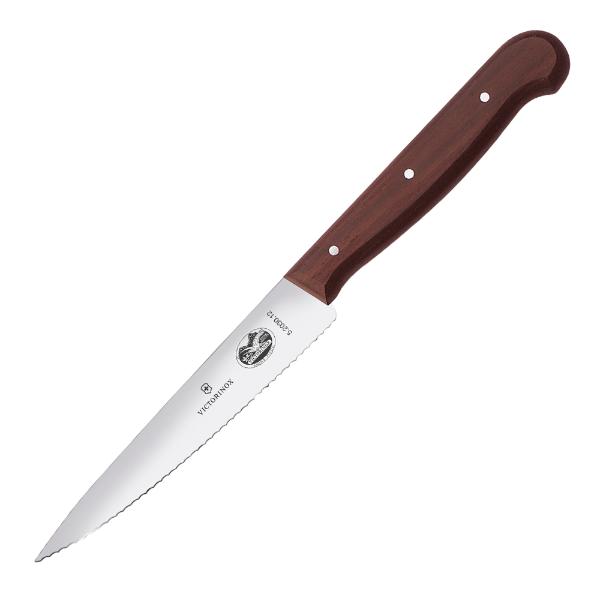 Kebony grønnsakskniv 12 cm brun