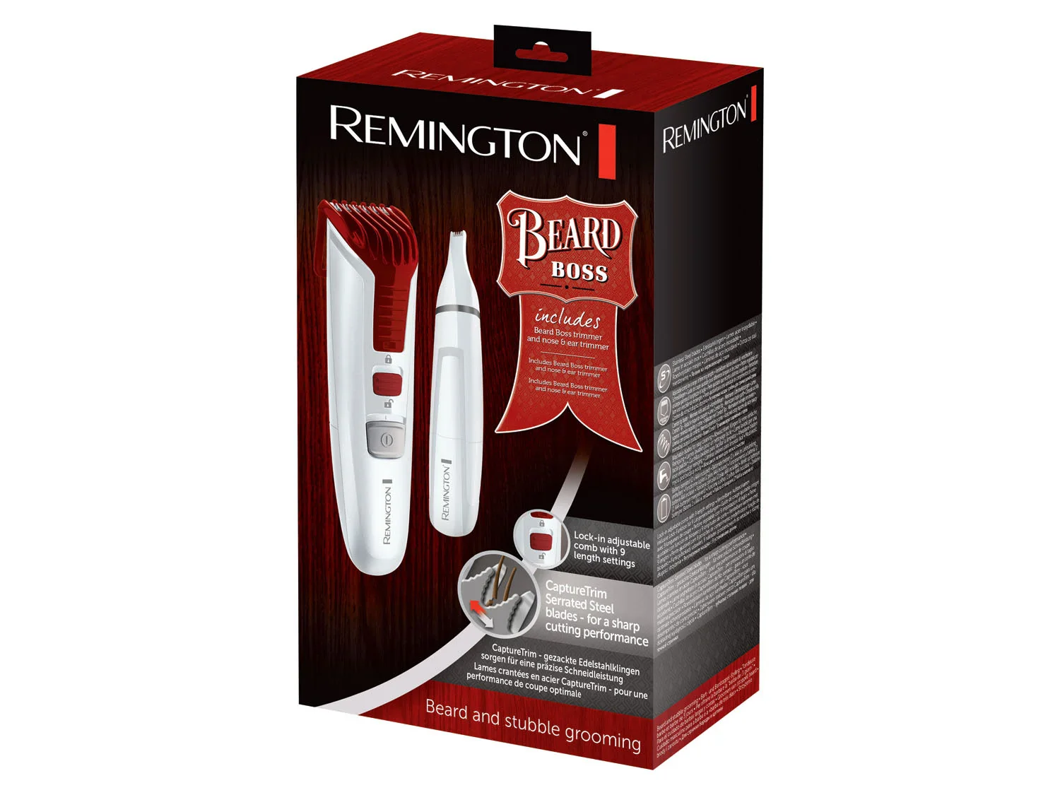 REMINGTON Coffret cadeau tondeuse barbe Beard Boss