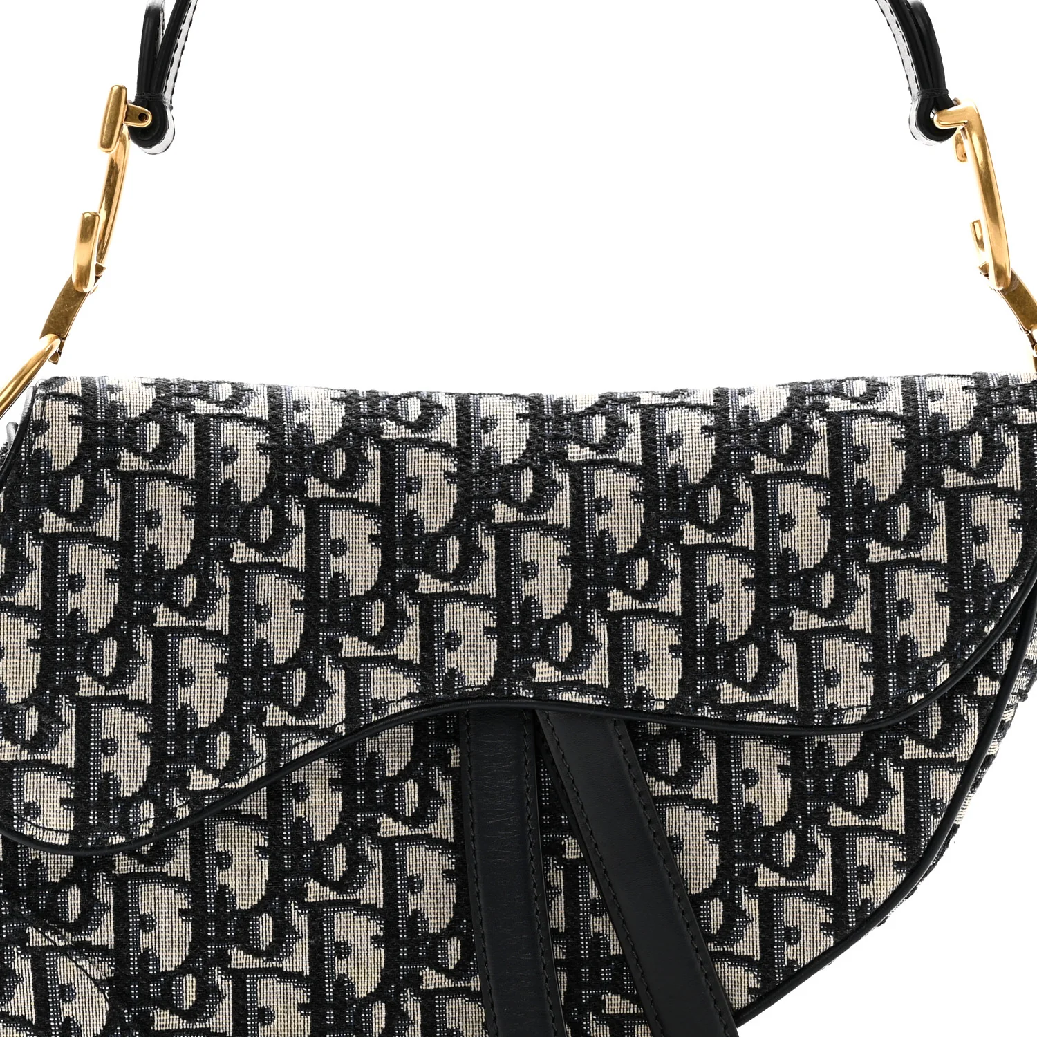Oblique Saddle Bag Blue