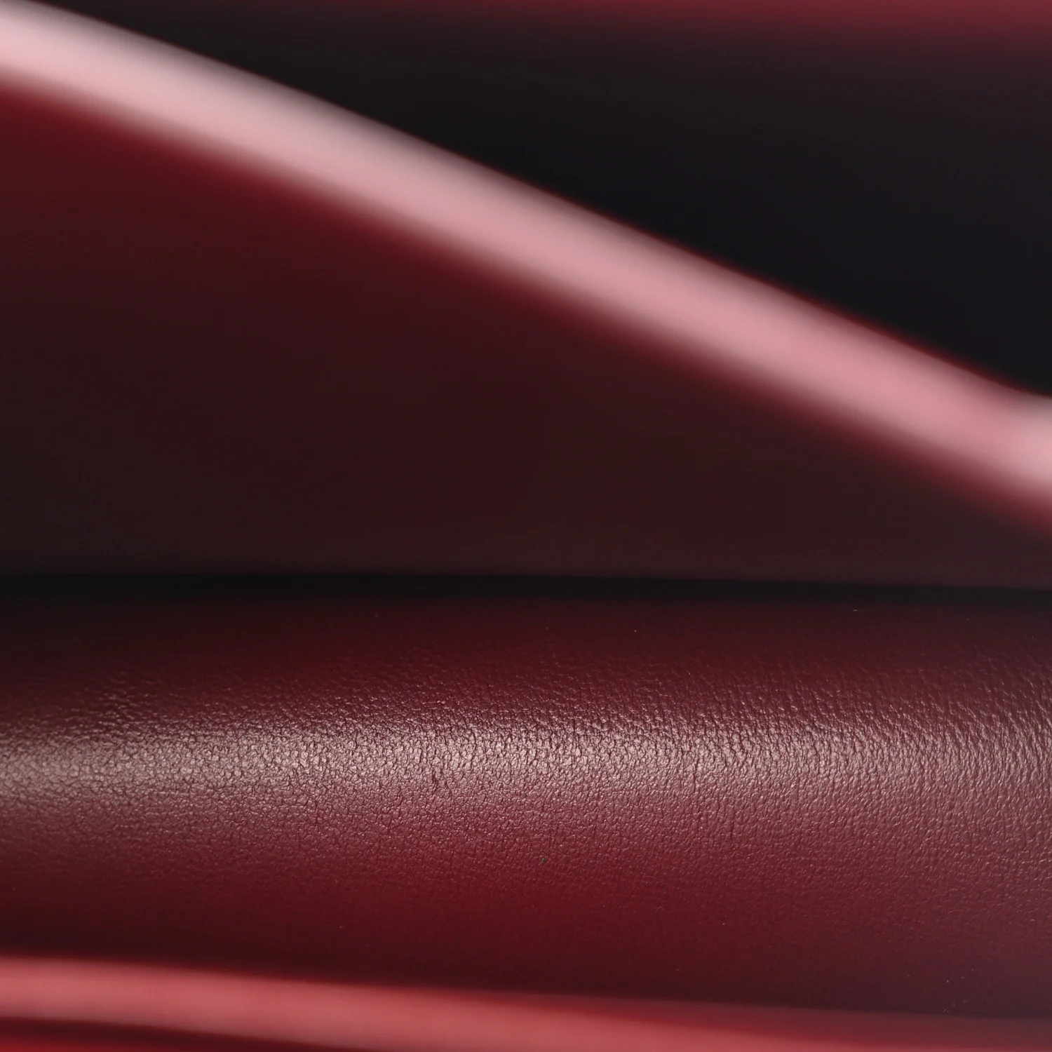 Liege Calfskin Teen Classic Box Flap Bag Burgundy