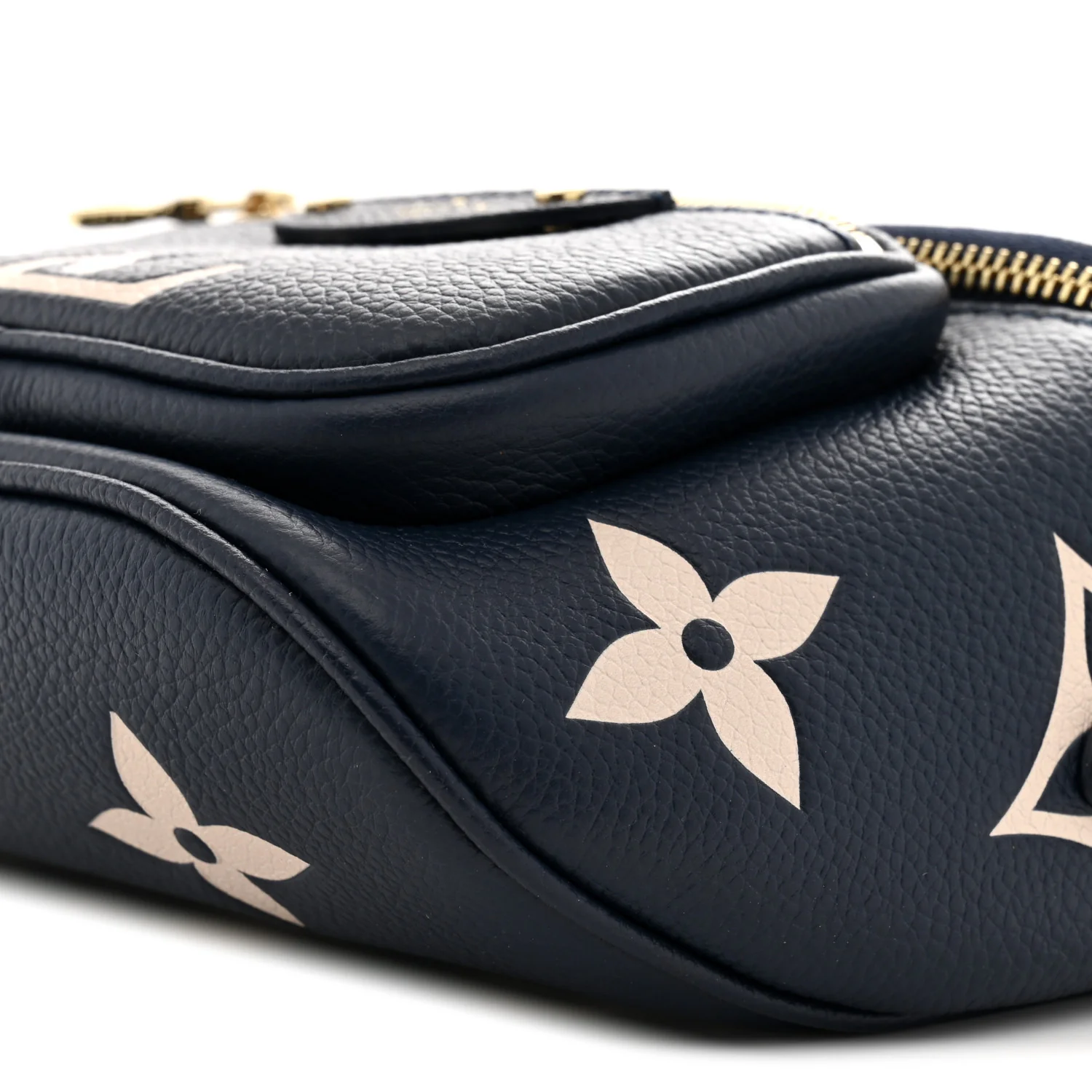 Empreinte Monogram Giant Mini By The Pool Bumbag Blue Beige