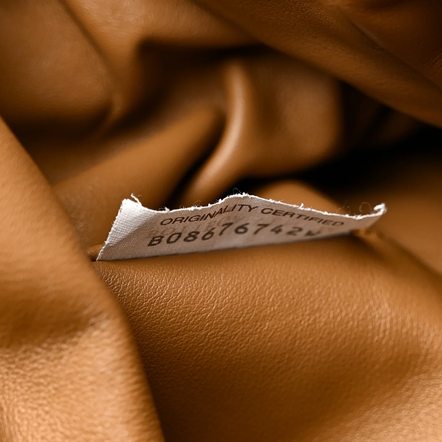 Smooth Butter Calf The Pouch Oversized Clutch Teak