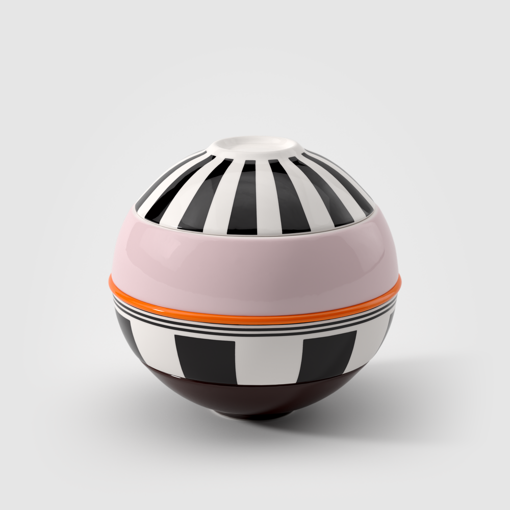 La petite Boule Snacking set - Multi-colored, Premium Porcelain