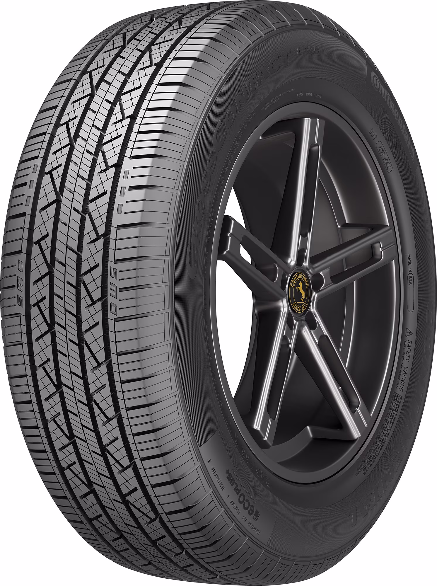 Set of 4 Continental Cross Contact LX25 235/55R17 99H Tires 2355517 235 55 17