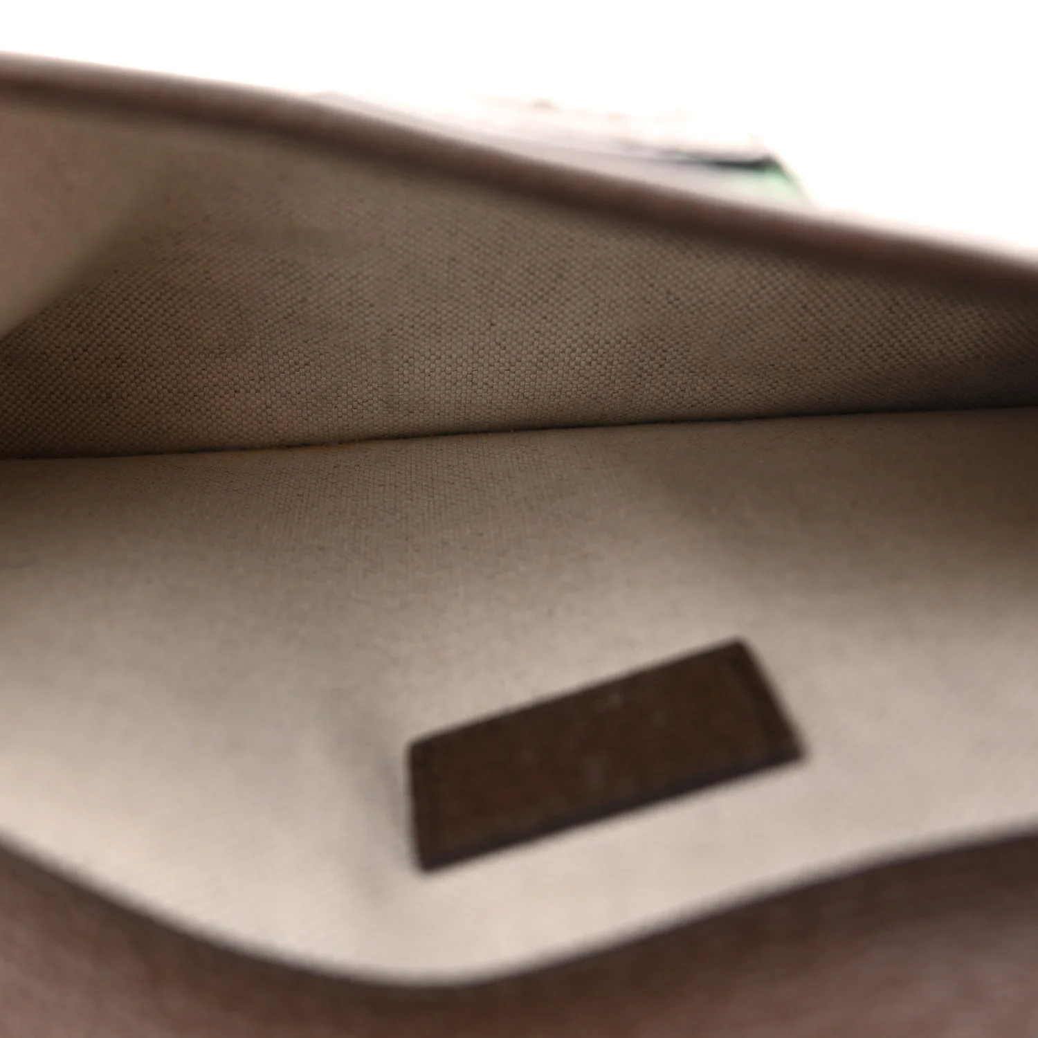 GG Supreme Monogram Web Small Ophidia Belt Bag Brown